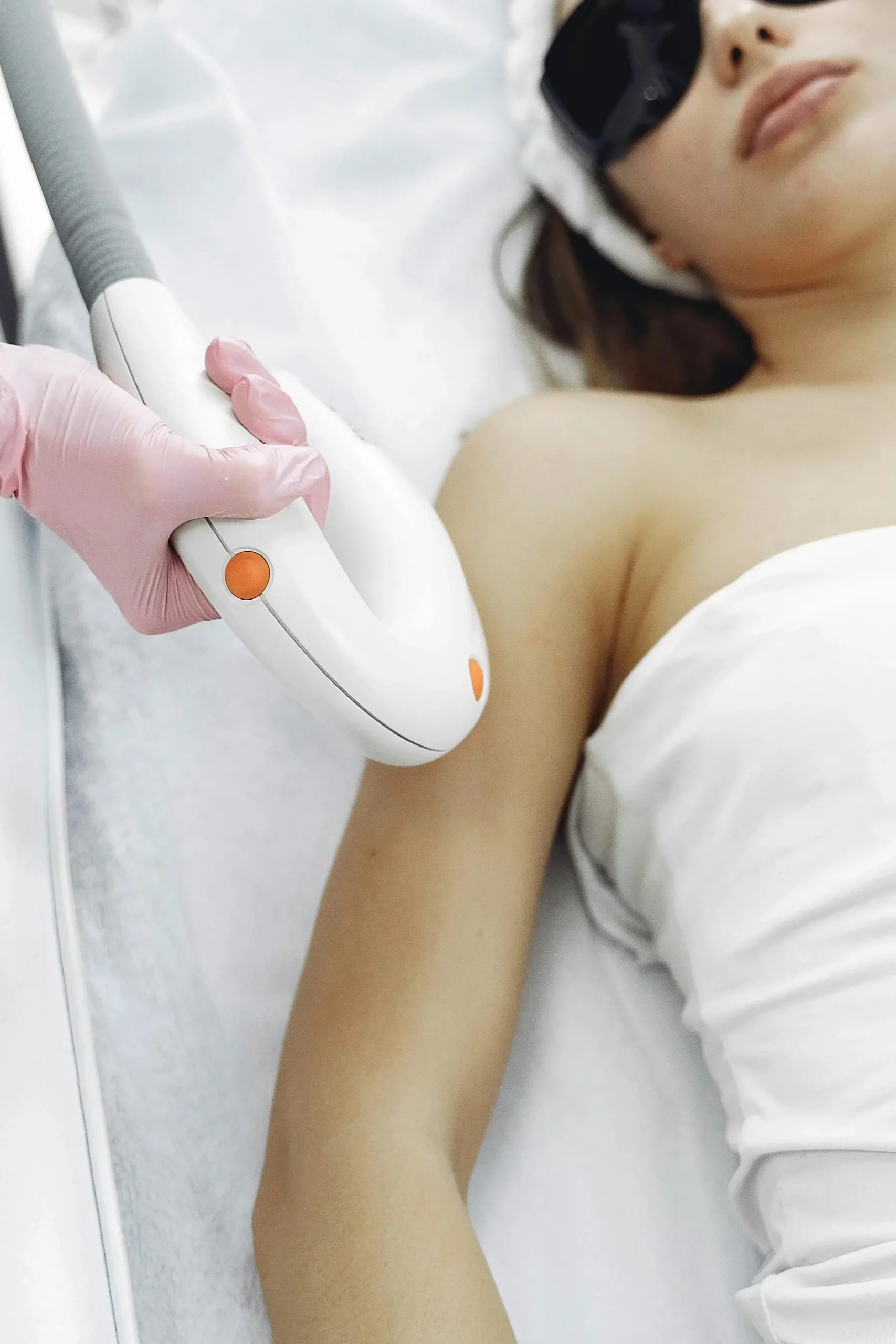 Tratamiento laser brazo